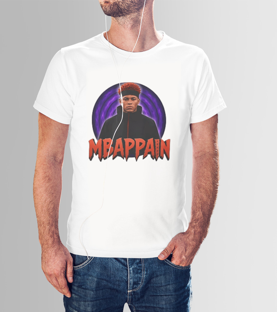 Mbappain Naruto Anime Crossover Meme T-Shirt