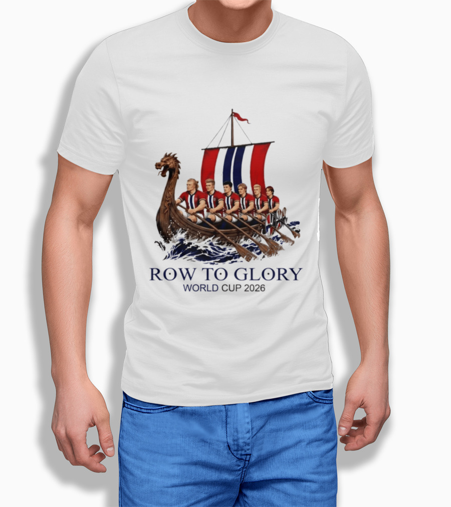 Norway 2026 World Cup Row To Glory Viking Crew T-Shirt