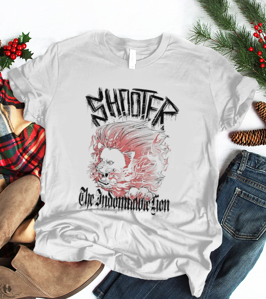 Shooter The Indomitable Lion Fierce Red Mane T-Shirt