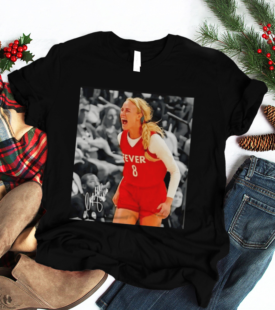 Caitlin Clark Indiana Fever Number 8 Sports T-Shirt