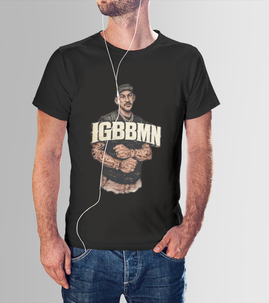Dustin Poirier IGBBMN It's Gonna Be Bad My Ninja Tattooed Fighter T-Shirt