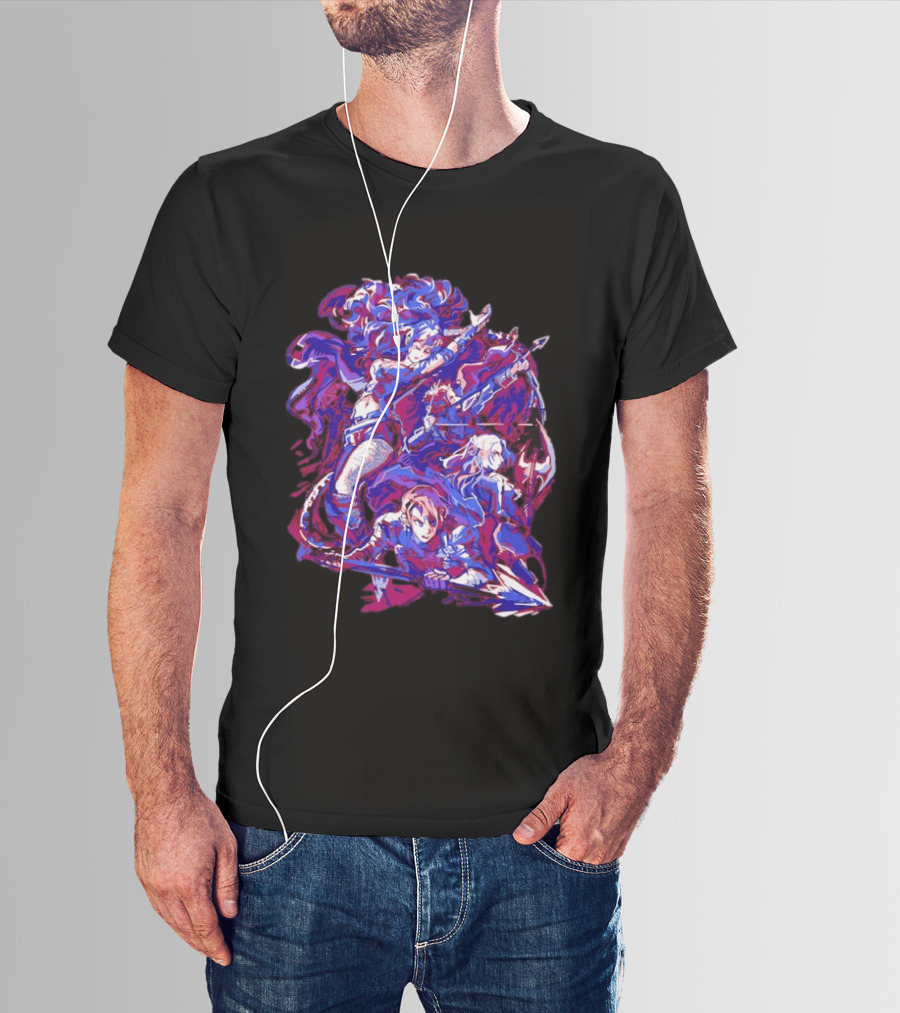 Edelgard Dimitri Claude Byleth Fire Emblem Three Houses T-Shirt