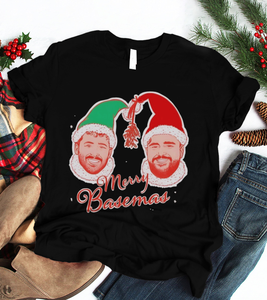 Joe Santagato Merry Basemas Holiday Christmas 2026 T-Shirt