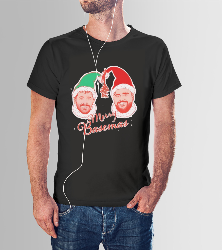 Joe Santagato Merry Basemas Holiday Christmas 2026 T-Shirt