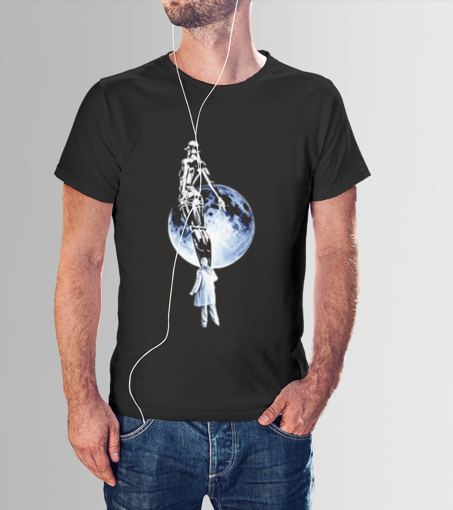 The Weeknd 2026 V3 Abel Tesfaye Robot Moon T-Shirt