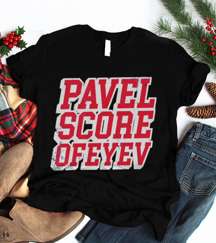 Pavel Buchnevich St Louis Blues Pavel Score Ofeyev T-Shirt