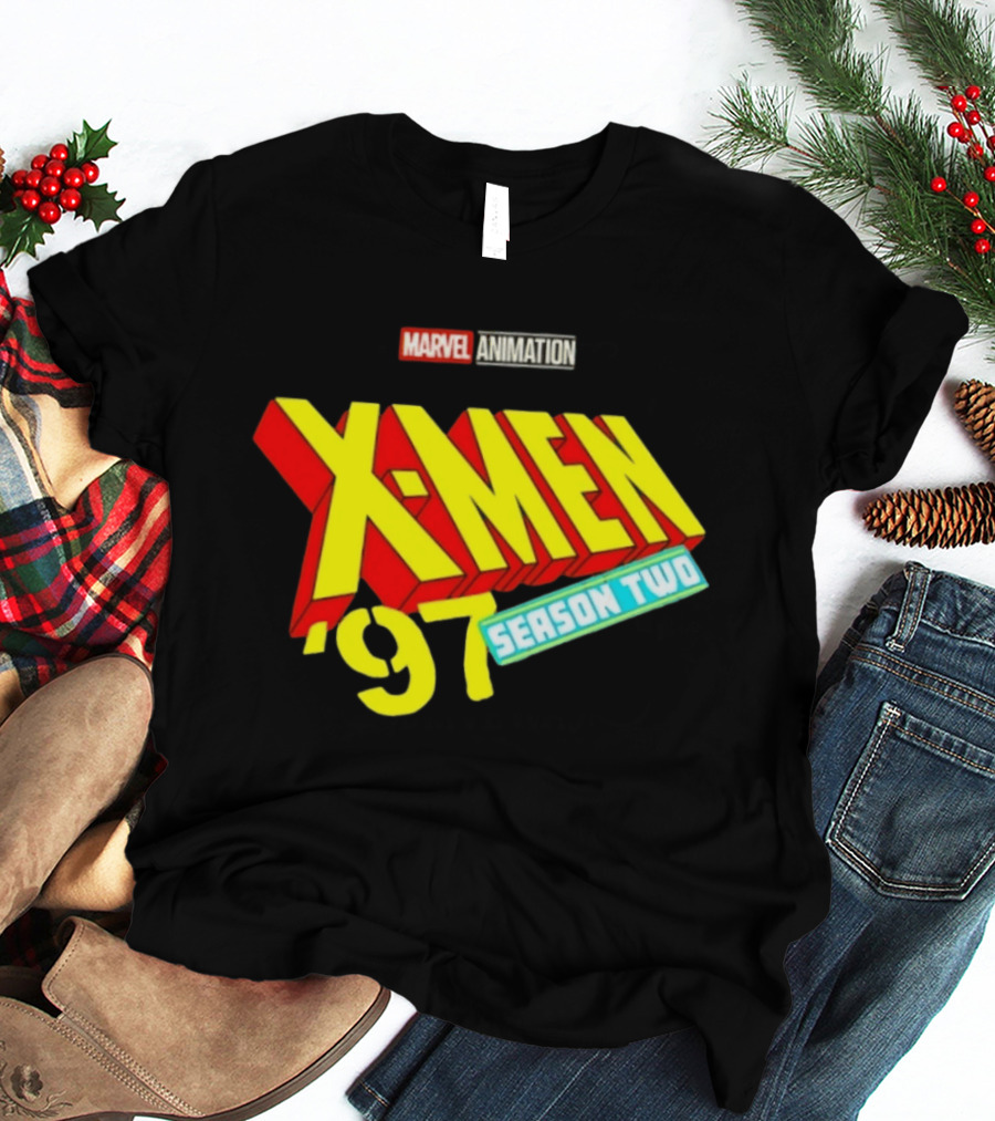 X Men '97 Season Two Marvel Animation T-Shirt