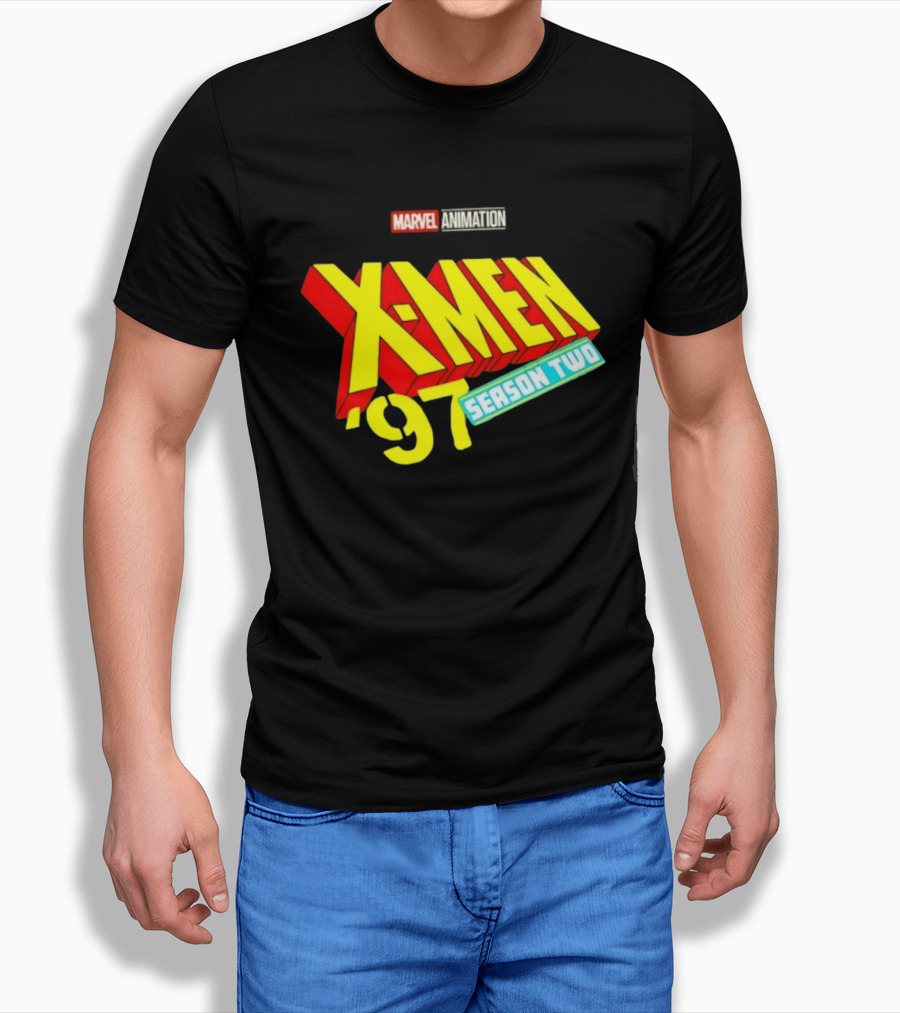 X Men '97 Season Two Marvel Animation T-Shirt
