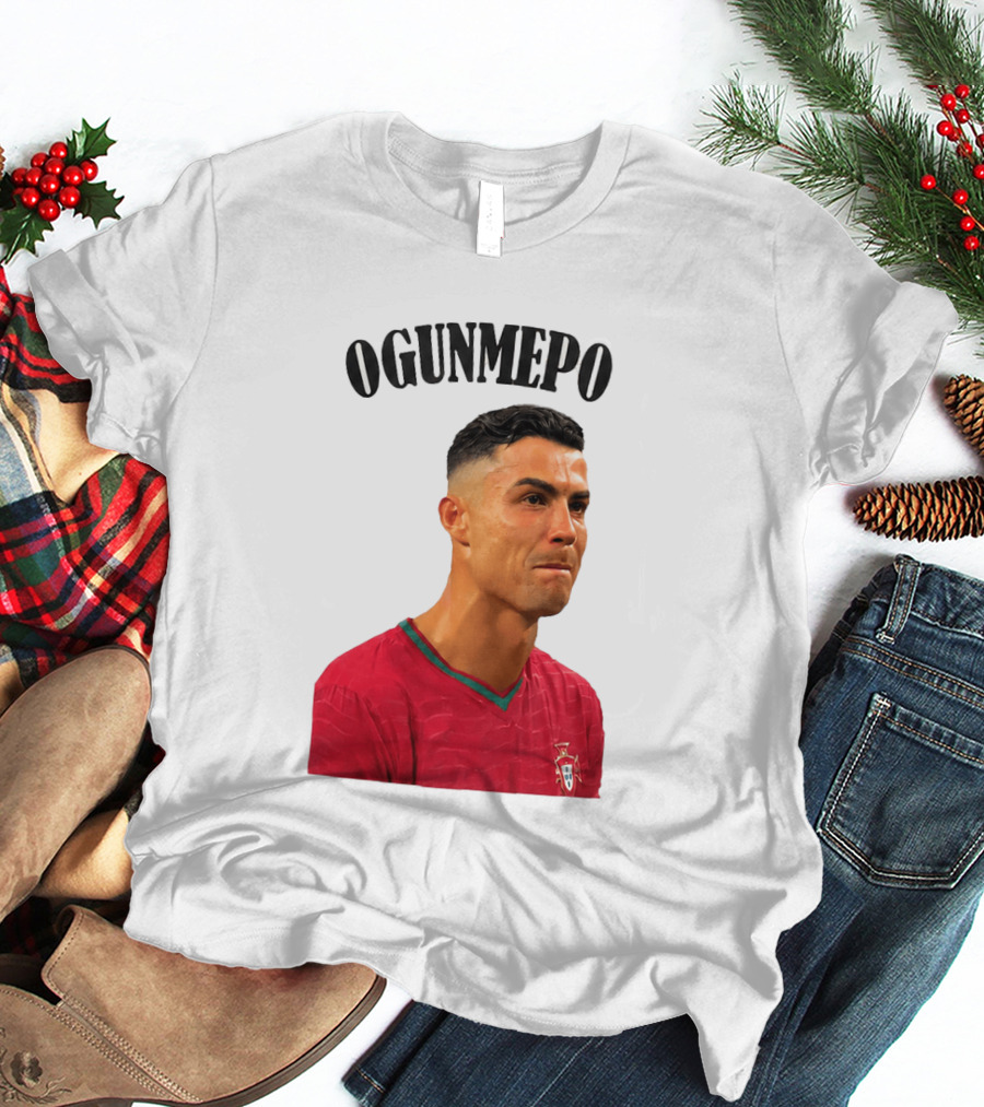Cristiano Ronaldo Ogunmepon Portugal Soccer Star T-Shirt