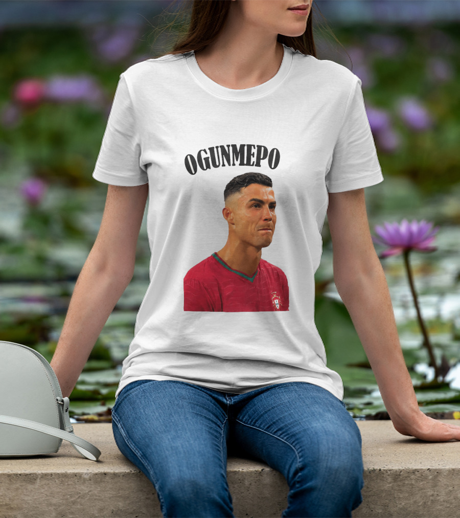 Cristiano Ronaldo Ogunmepon Portugal Soccer Star T-Shirt