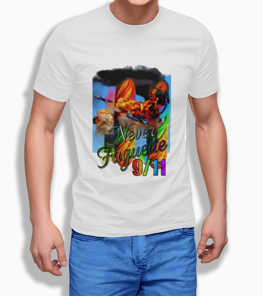 Never Baguette 9.11 Breaks T-Shirt