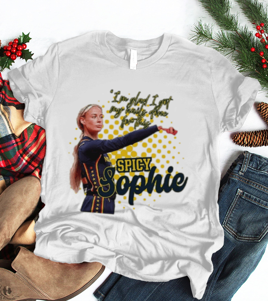Sophie Cunningham 8 Women Basketball Spicy Sophie Point God T-Shirt