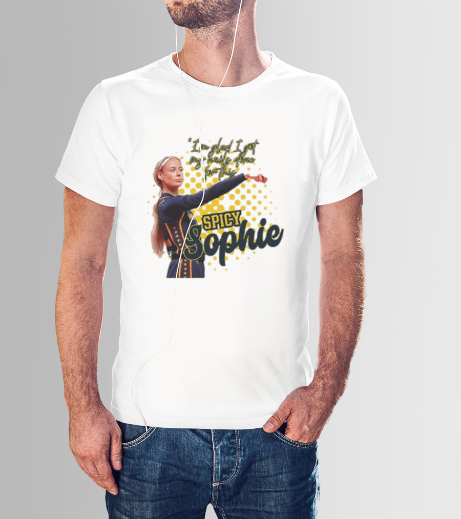 Sophie Cunningham 8 Women Basketball Spicy Sophie Point God T-Shirt