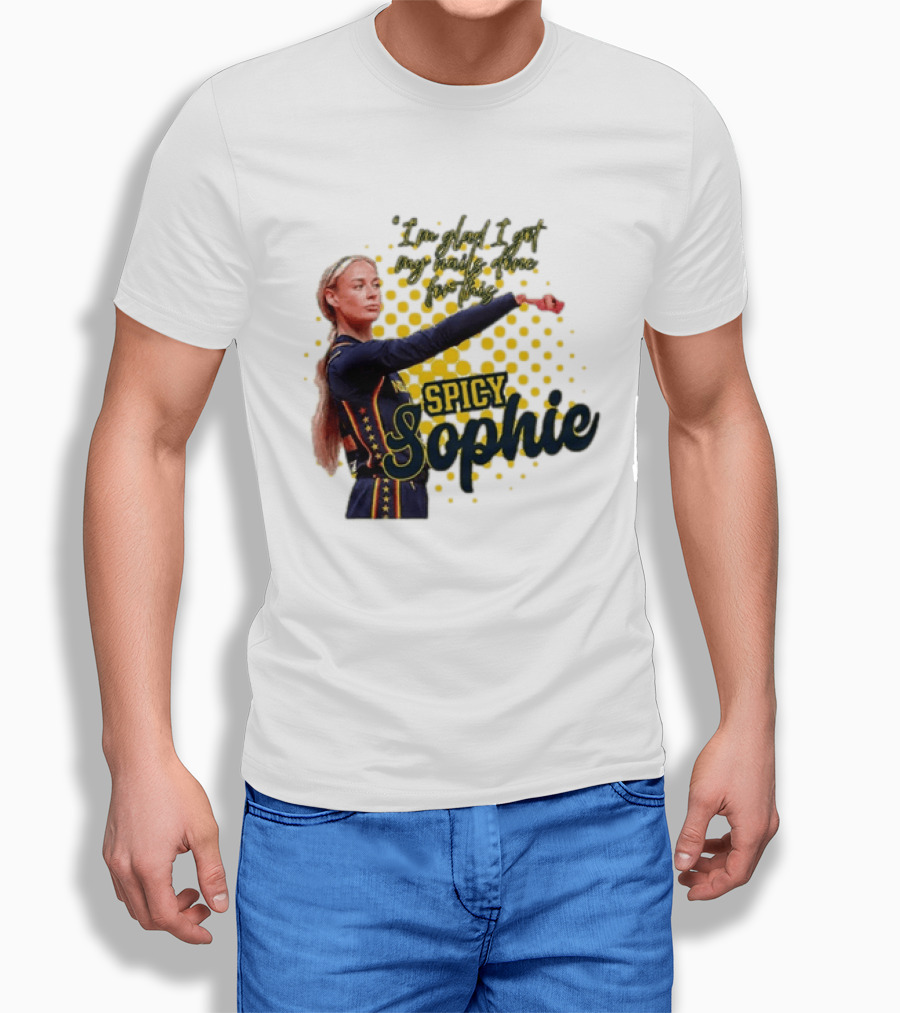 Sophie Cunningham 8 Women Basketball Spicy Sophie Point God T-Shirt