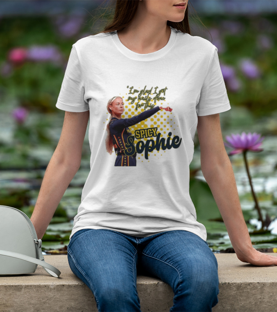Sophie Cunningham 8 Women Basketball Spicy Sophie Point God T-Shirt