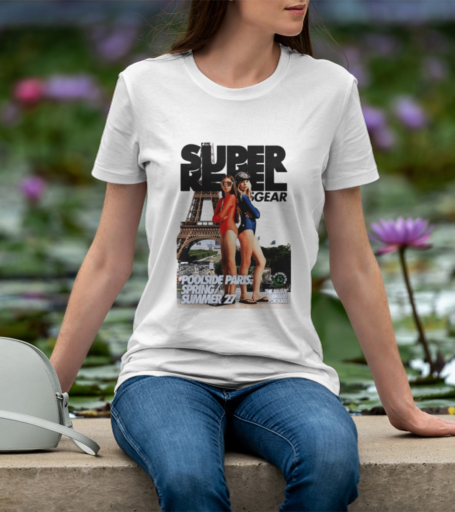Super Rebel Gear Poolside Paris Spring Summer 27 The Brave Brand For Kids T-Shirt