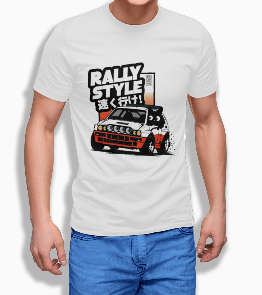 Rally Style Lancia Delta Integrale Hayashi Iku Speed T-Shirt