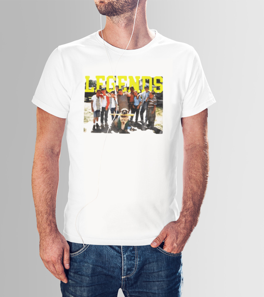 The Sandlot Legends With Hercules The Dog Movie Characters T-Shirt