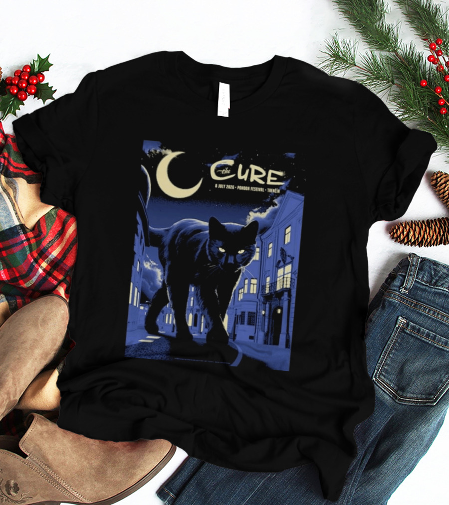 The Cure Cat Moon Trencin Pohoda Festival July 8 2026 T-Shirt