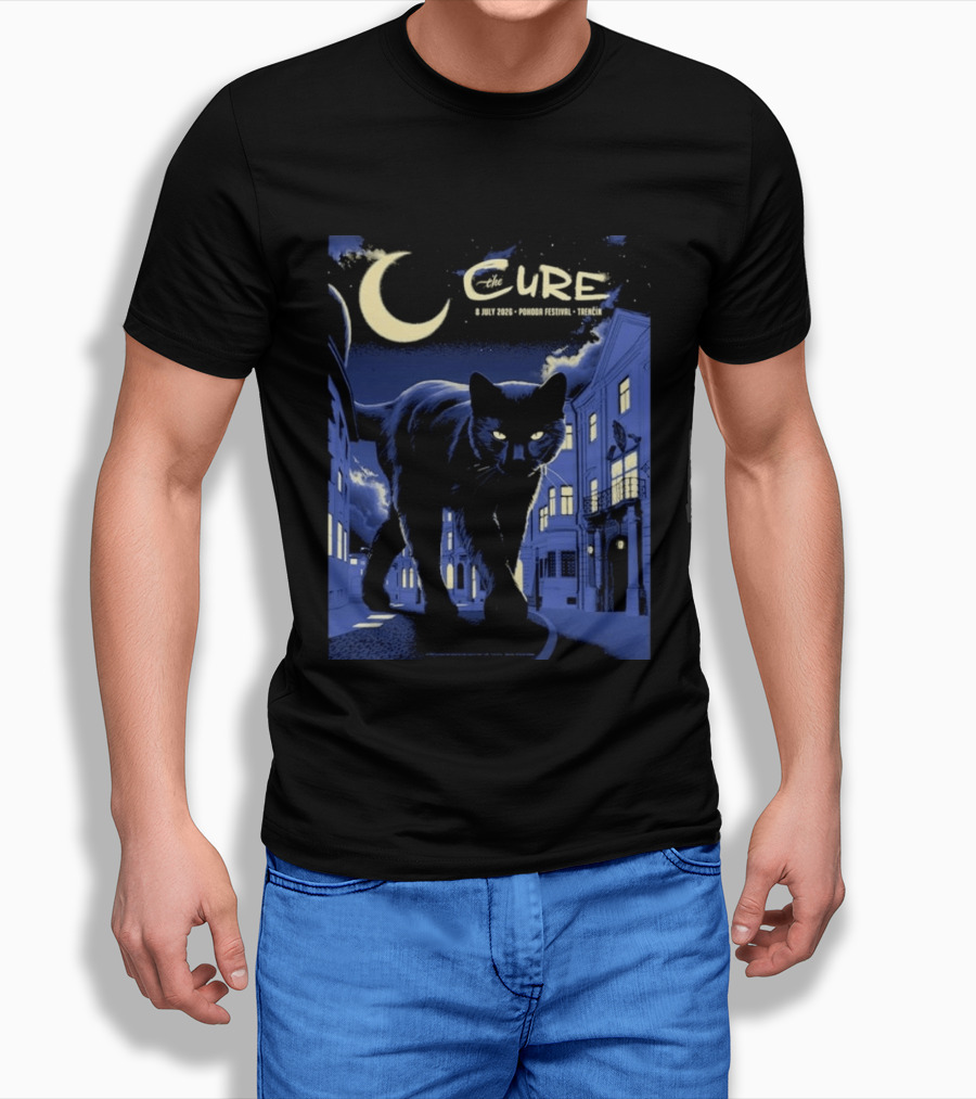 The Cure Cat Moon Trencin Pohoda Festival July 8 2026 T-Shirt