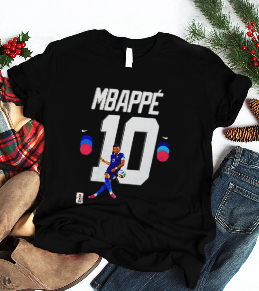 Mbappé Number 10 France World Cup 2023 T-Shirt