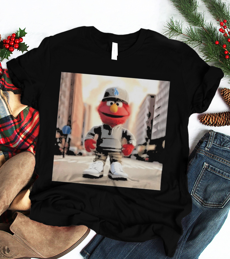 Sesame Street Elmo Streetwear New York Yankees T-Shirt