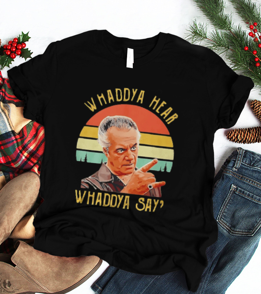 The Sopranos Paulie Walnuts Whaddya Hear Whaddya Say T-Shirt