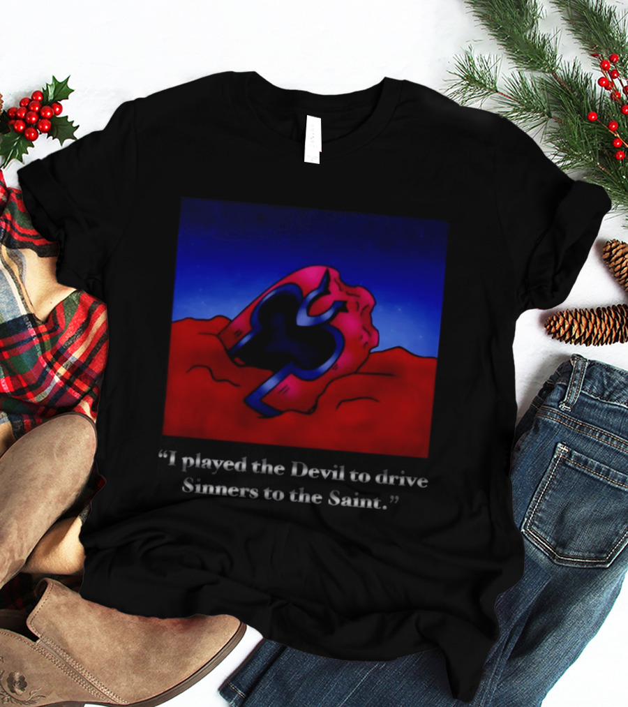 Magneto Helmet I Played The Devil To Drive Sinners To The Saint T-Shirt