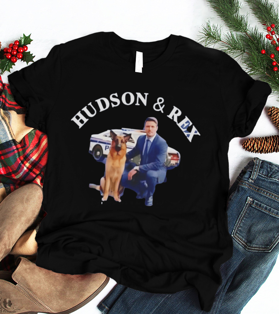 Hudson And Rex Police Partners T-Shirt