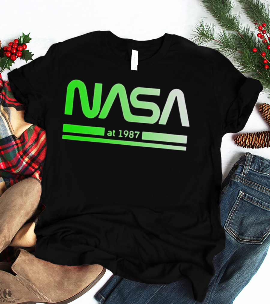 NASA Neon Green 1987 T-Shirt