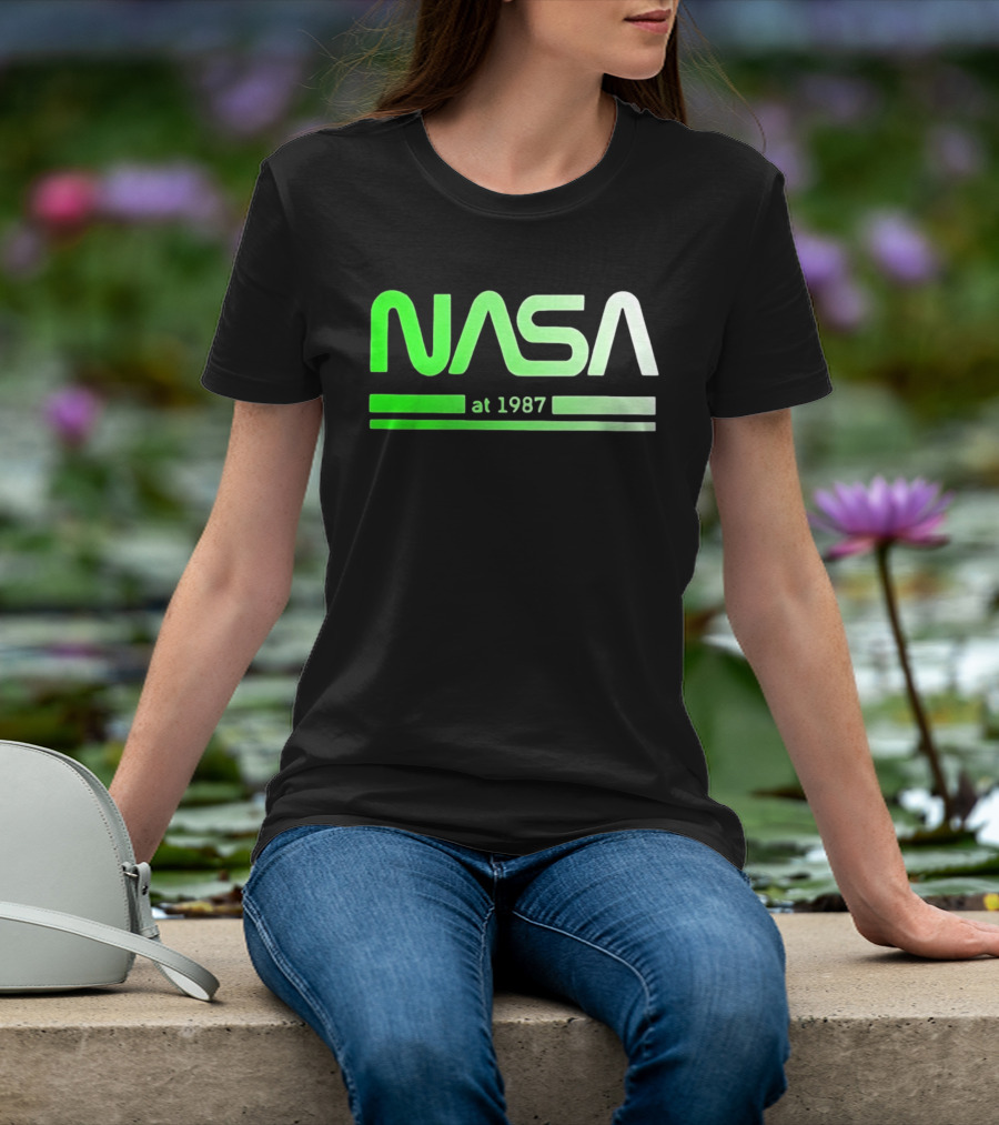 NASA Neon Green 1987 T-Shirt