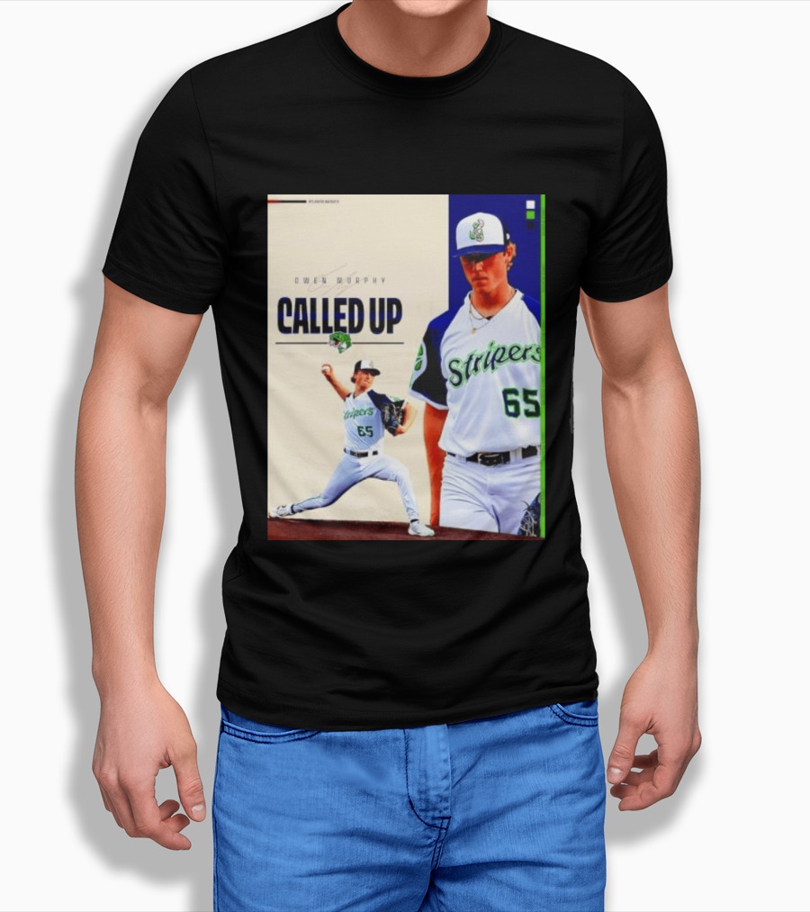 Owen Murphy Called Up Stripers 65 Player Announcement T-Shirt