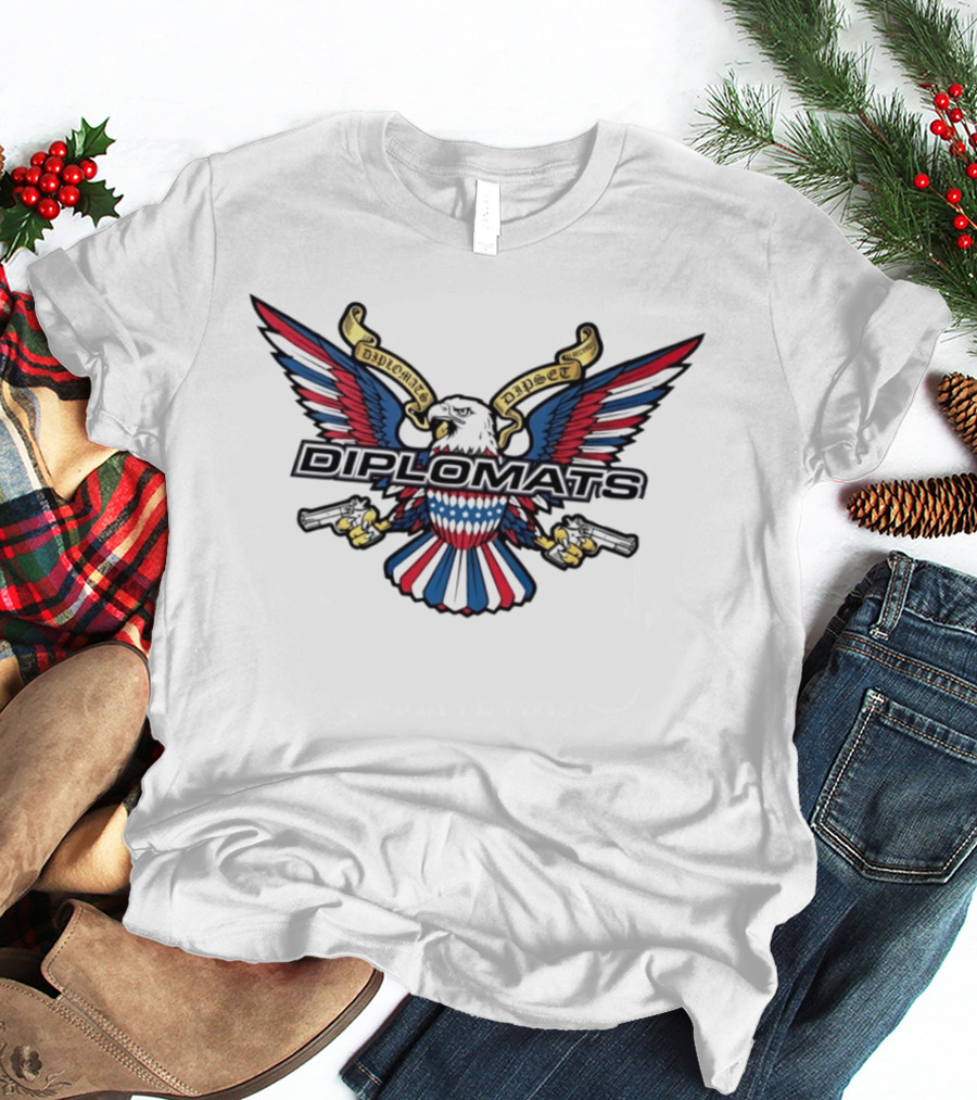 Dipset Diplomats Eagle Logo Hip Hop T-Shirt