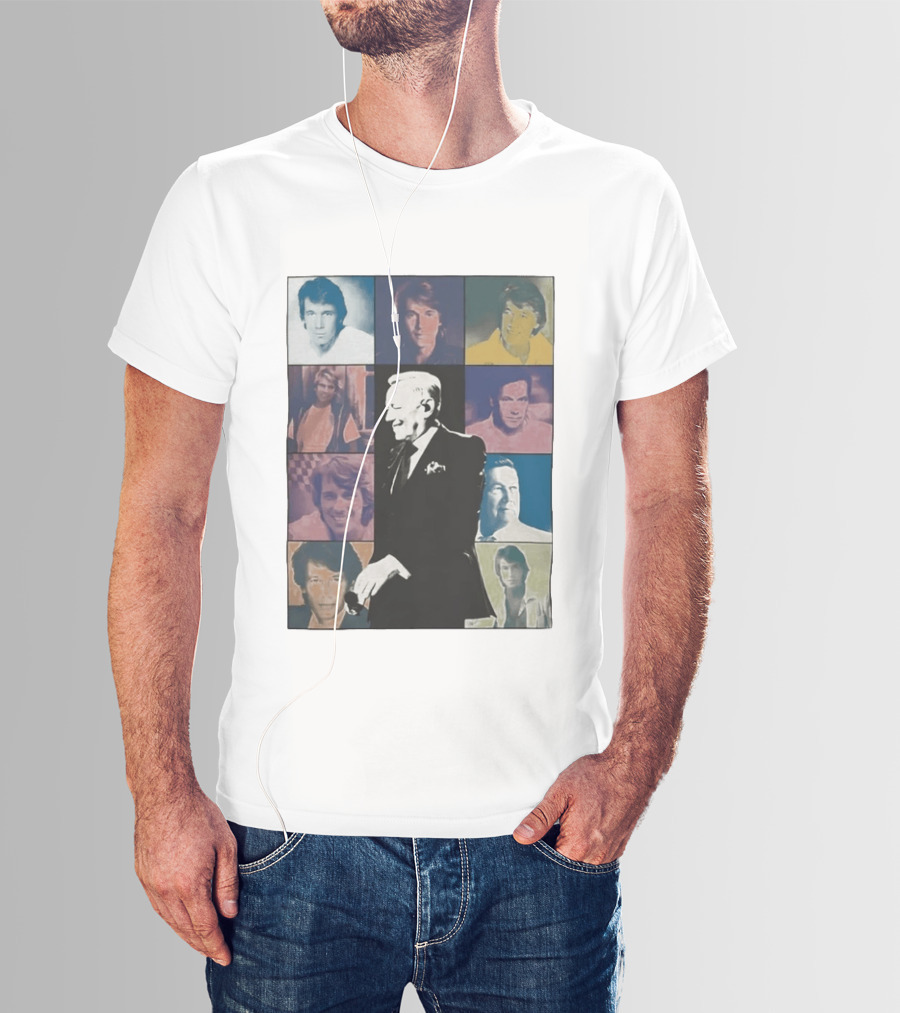 Roland Kaiser Ein Leben Für Die Musik Pop Art Tribute Collage T-Shirt