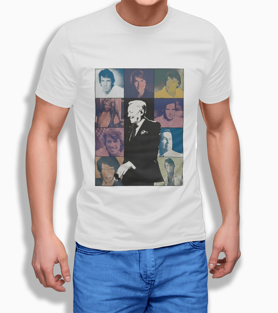 Roland Kaiser Ein Leben Für Die Musik Pop Art Tribute Collage T-Shirt
