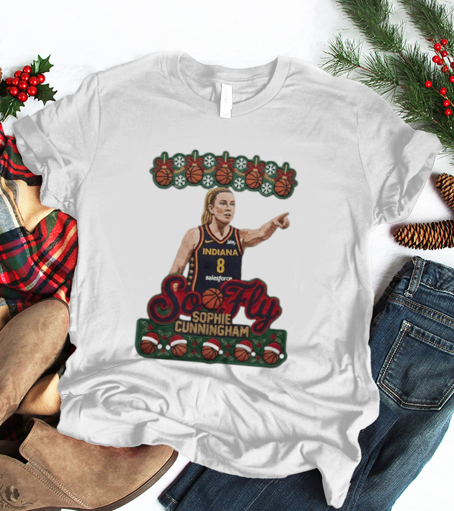 Indiana Fever So Fly Sophie Cunningham Basketball WNBA 2026 T-Shirt