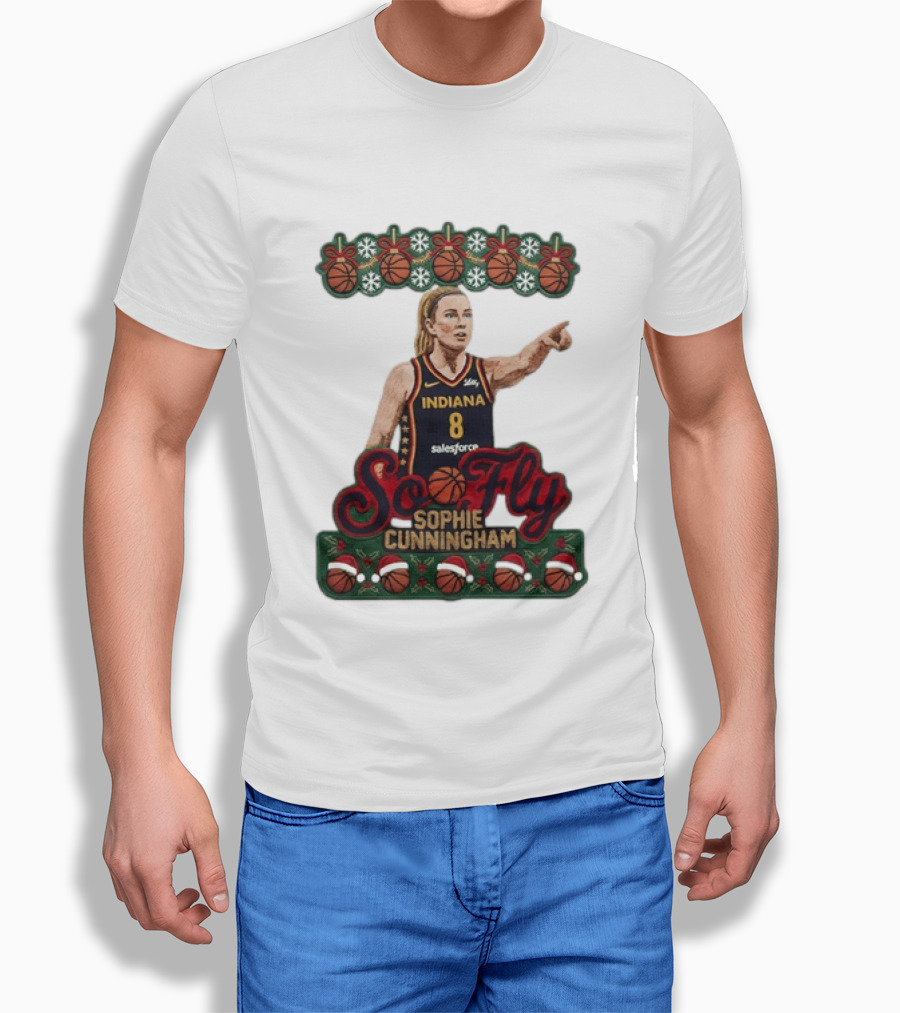 Indiana Fever So Fly Sophie Cunningham Basketball WNBA 2026 T-Shirt