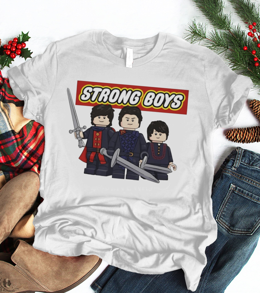 Strong Boys Lego Characters House Of The Dragon Fantasy Figures T-Shirt