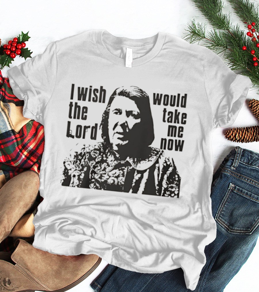 Livia Soprano The Sopranos I Wish The Lord Would Take Me Now T-Shirt
