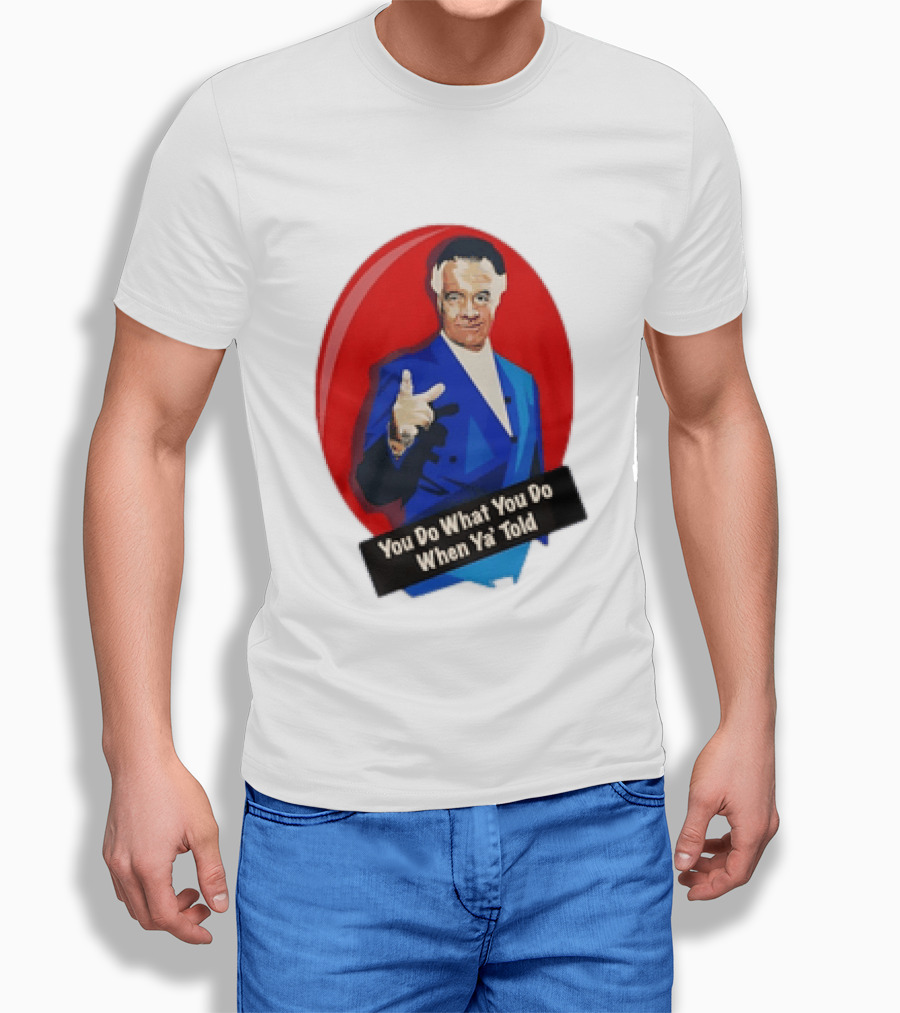 The Sopranos Paulie Walnuts Gualtieri You Do What You Do When Ya Told T-Shirt