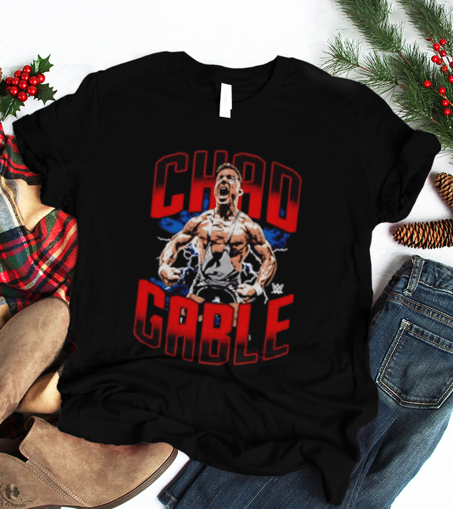 Chad Gable WWE Lightning Scream T-Shirt