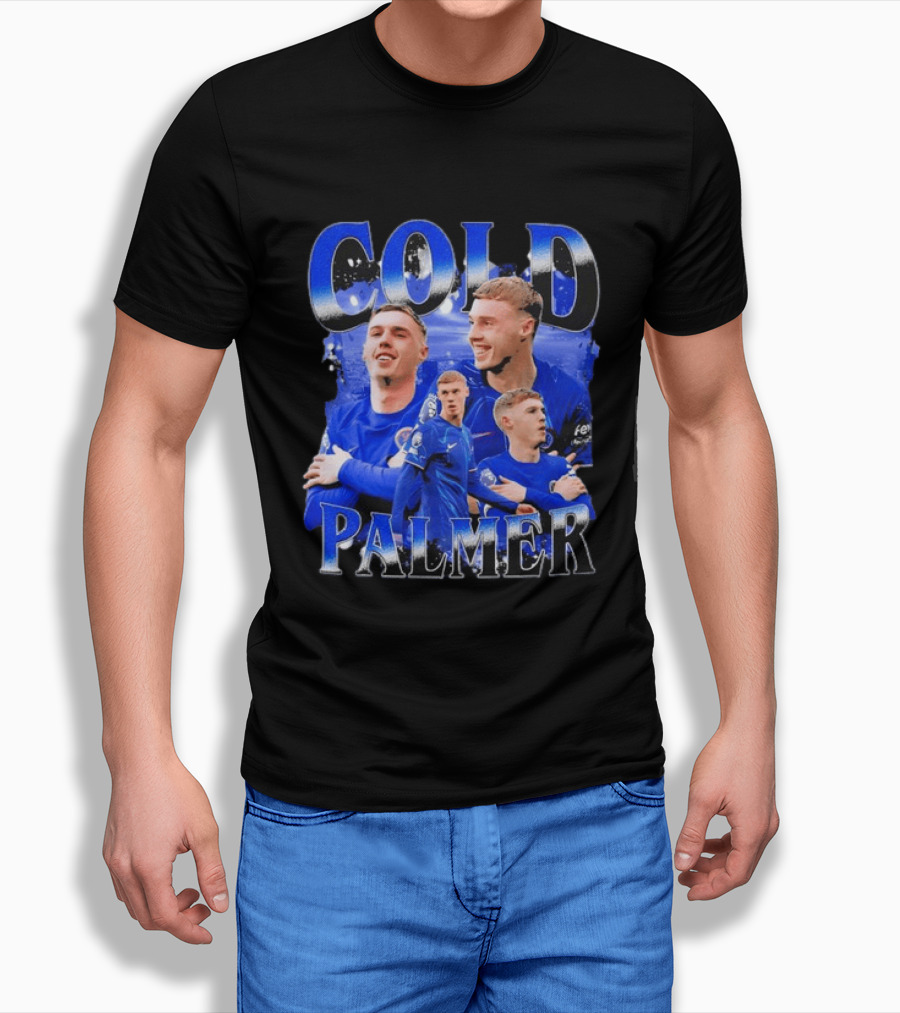 Cole Palmer Chelsea FC Cold Palmer Bootleg Soccer Player T-Shirt