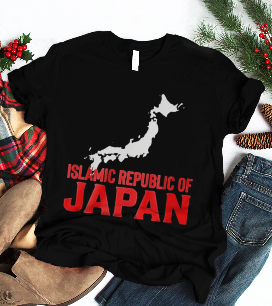 Islamic Republic Of Japan Map 2026 T-Shirt