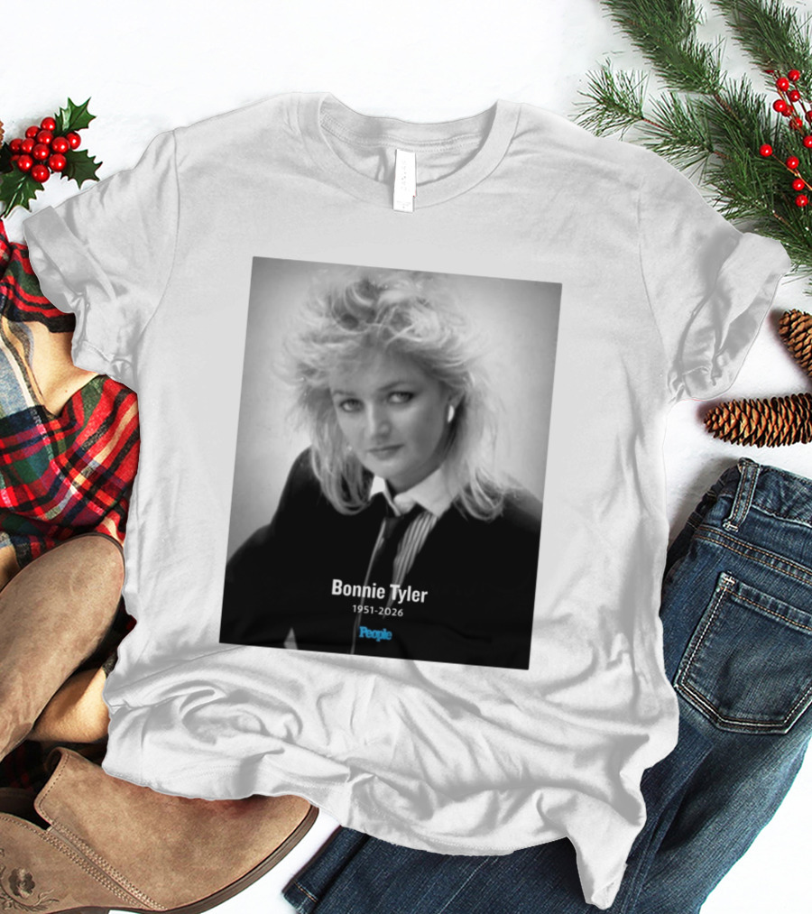 Bonnie Tyler 1951 2026 People Magazine T-Shirt