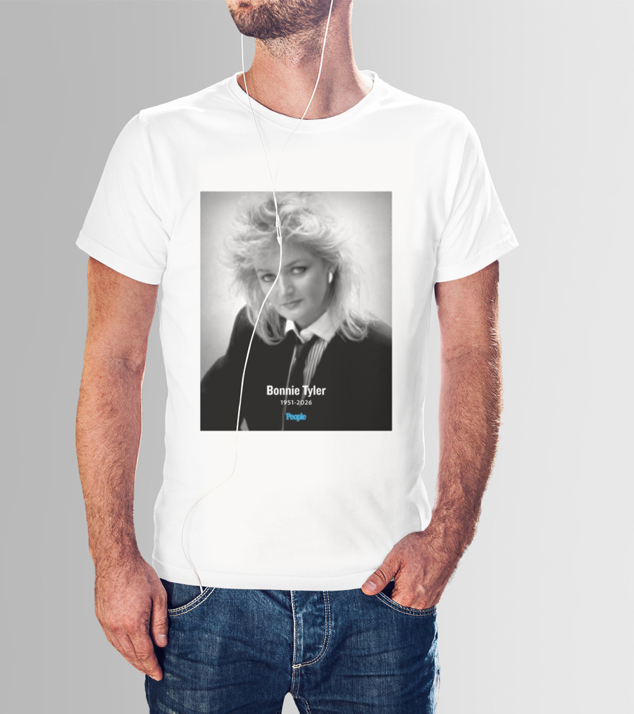 Bonnie Tyler 1951 2026 People Magazine T-Shirt