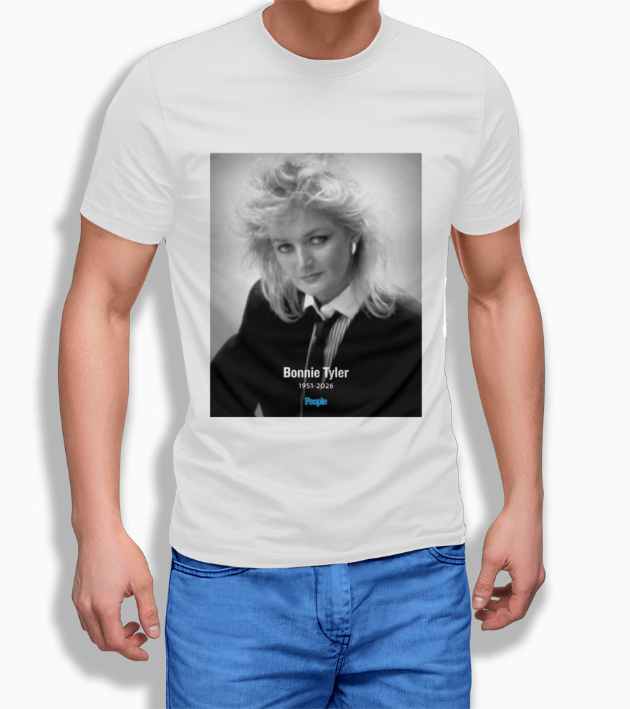 Bonnie Tyler 1951 2026 People Magazine T-Shirt