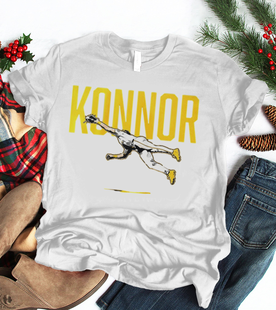 Konnor Griffin Diving Catch Pittsburgh Pirates Baseball T-Shirt