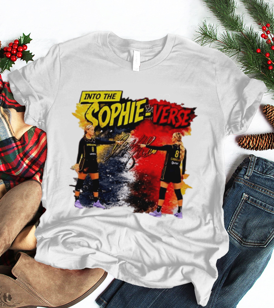 Into The Sophie Verse Sophie Cunningham Indiana Fever WNBA T-Shirt