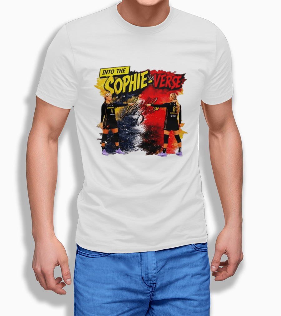 Into The Sophie Verse Sophie Cunningham Indiana Fever WNBA T-Shirt