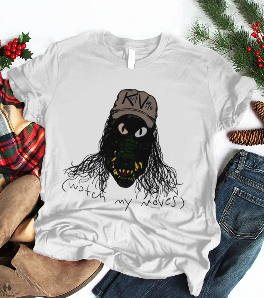 Kurt Vile My Moves Indie Rock Monster Hat T-Shirt